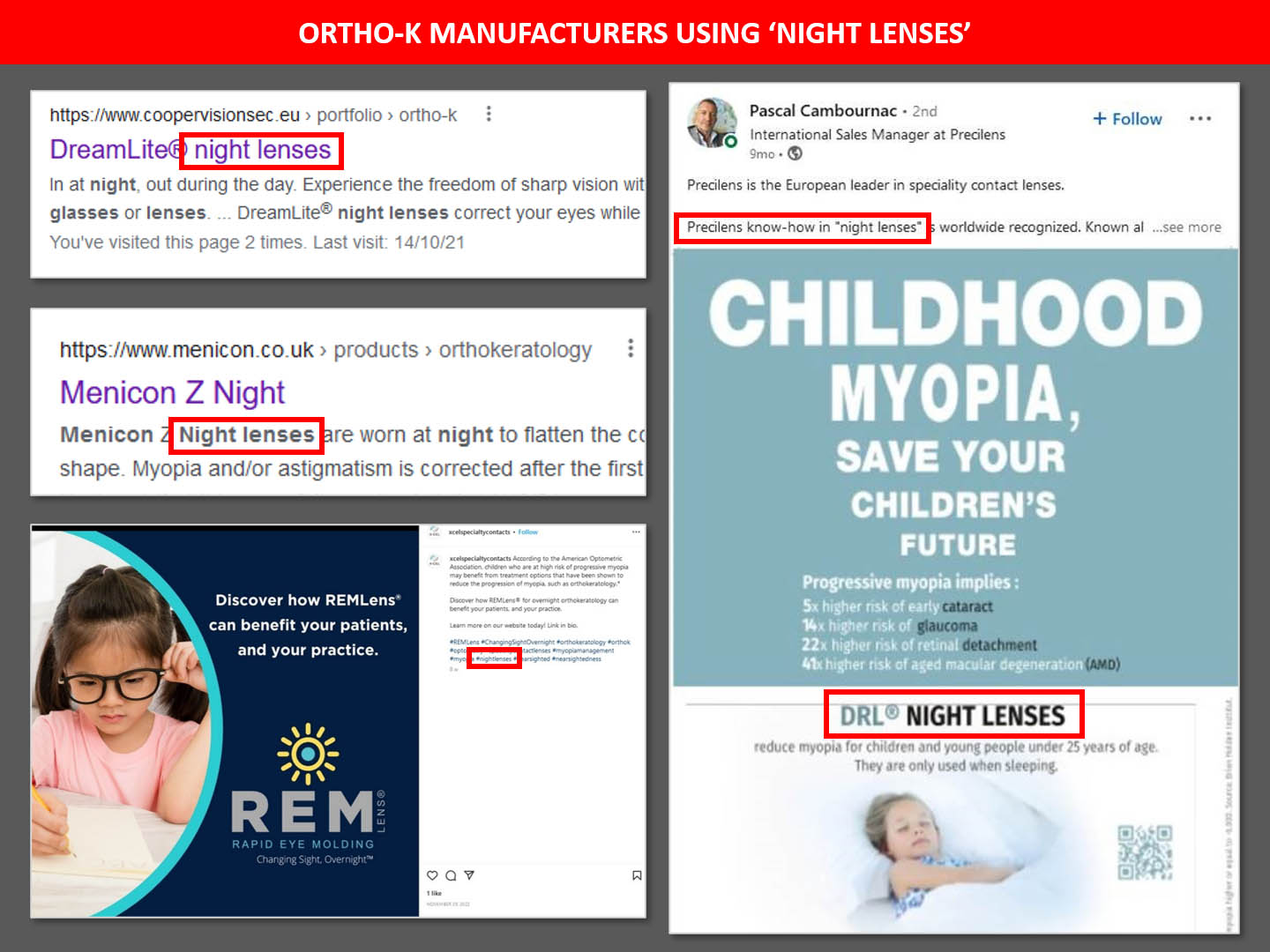 scotlens - Ortho-k manufacturers using night lenses